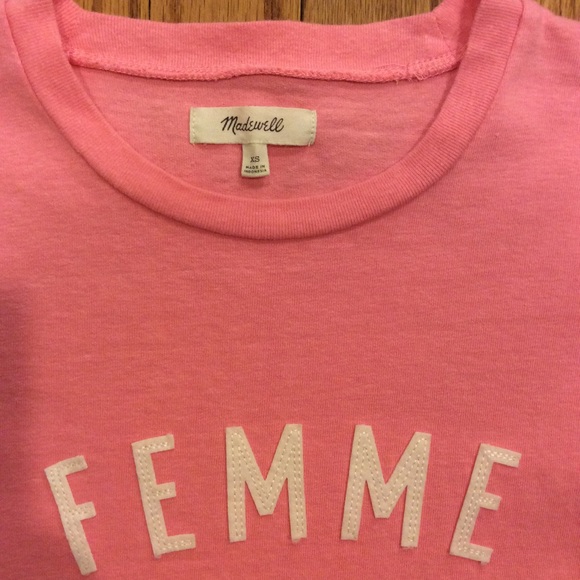 Madewell Femme Tee NWOT Made Well - Picture 2 of 3